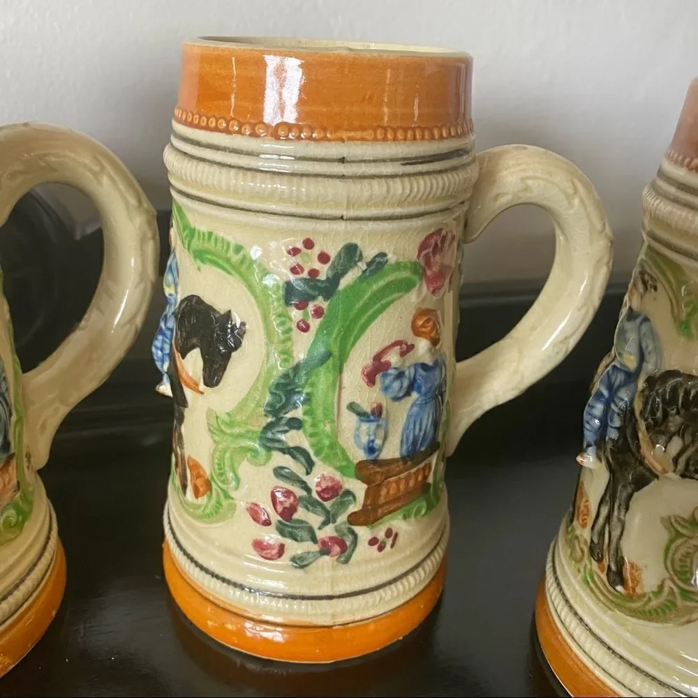Vintage German Style Beer Stein
